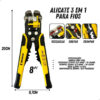 Alicate Decapador 3 em 1 BOMVINK 1702