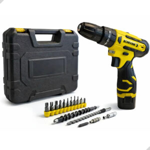 Parafusadeira 12V sem Fio 2 Baterias Profissional BOMVINK BOM-9967