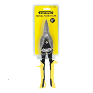 Tesoura para chapas corte reto tipo aviação - BOMVINK BOM-3305